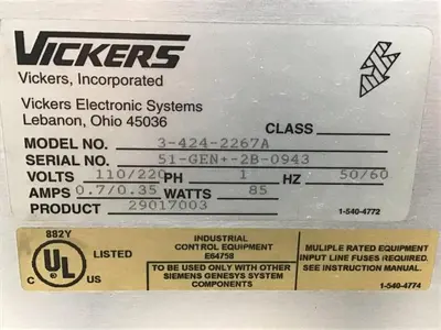 USED CINCINNATI MILACRON 3-424-2267A