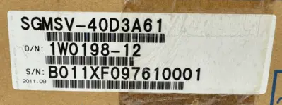 NEW YASKAWA SGMSV-40D3A61 SERVO MOTOR SGMSV40D3A61