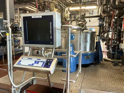 (2) Ellerwerk 735 C perforate basket centrifuges, Hastelloy C-22.