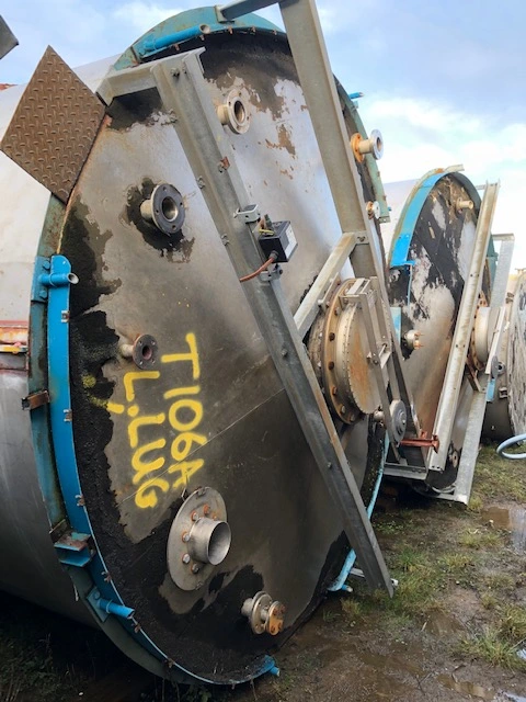 Used _UNKNOWN_ 54,000 LITRE Stainless Steel Tanks New Jersey US | Perry Equipment #120955