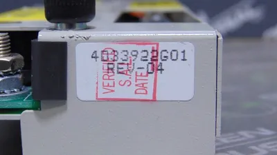 Westinghouse Emerson 4D33922G01 Ovation ROP Transition Panel Rev. 04 Used