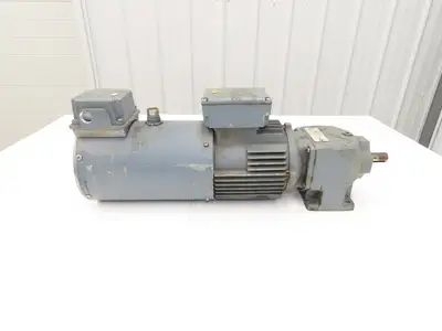 KEB G1.2B DA80G4 FI Inline Gearmotor 13.67:1 Reducer 1690/124rpm .75Kw 230/460V