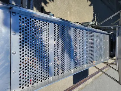 Screen, Vibratory, 17" x 98", S/st, 1 HP, Ball Cleaning #S744031