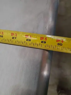 STAINLESS STEEL WORKBENCH 72  X 30