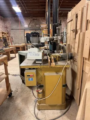 Used 2005 POWERMATIC MODEL 26 SHAPER WITH STEFF 2034 POWER FEED Woodworking Shapers Texas US | South Texas Machinery #1339122