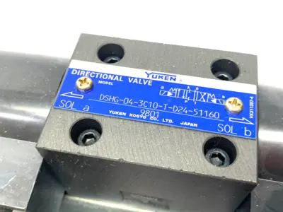 USED YUKEN PILOT OPERATED DIRECTIONAL CONTROL VALVE