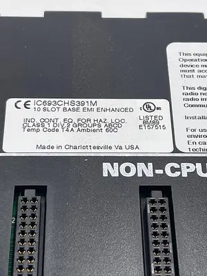 USED GE GE IC693CHS391M