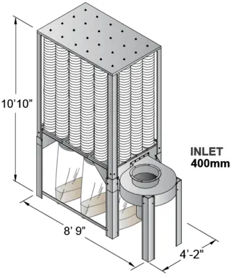 Nederman S‑1000 Dust Collector