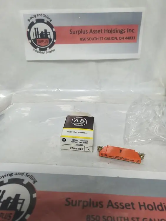 New | in-Stock ALLEN BRADLEY 700-CRT6 Contact Blocks Ohio US | Surplus Asset Holdings #1547693