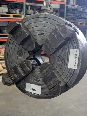 _UNKNOWN_ 10" 4 JAW D1-6 MOUNT Chucks Used 4-Jaw | N & R Machine Sales (2)