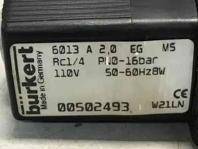 USED BURKERT 502493 6013