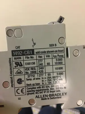 New | in-Stock ALLEN BRADLEY 1492-ACB-H1 Miscellaneous Equipment (Electrical & Power) Ohio US | Surplus Asset Holdings #1240486