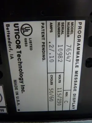 USED UTICOR PMD300S