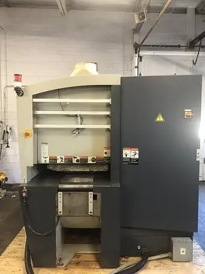 WEINIG RAIMANN PROFIRIP KR-310-M GANG RIPSAW WITH (2) MOVING BLADES WITH RAIMANN VALUE RIP IV GANG RIPSAW INFEED SYSTEM