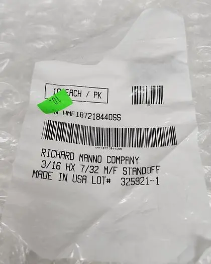 Used RICHARD MANNO HMF187218440SS Semiconductor Parts California US | Advanced Capital Equipment Sales #426080