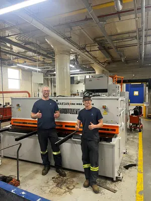 ERMAKSAN HGD 3100-6 Sheet Metal Shears | FERRIC Machinery, Inc. (2)