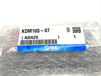 New | in-Stock SMC KDM10S-07 Parts (Hydraulics and Pneumatics) Michigan US | Maverick Industrial Sales #1460819