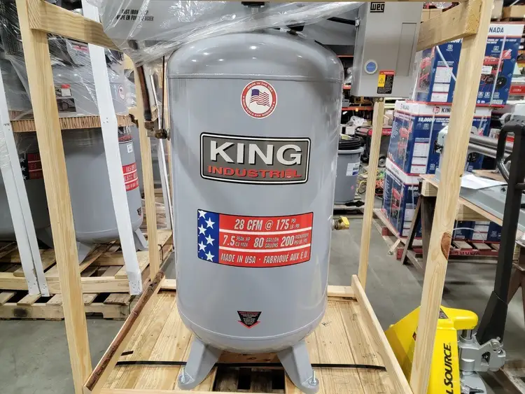 New | in-Stock 2021 KING CANADA KC-7180V3-MS Air Compressors (Misc) British Columbia CA | Lenmark #270976