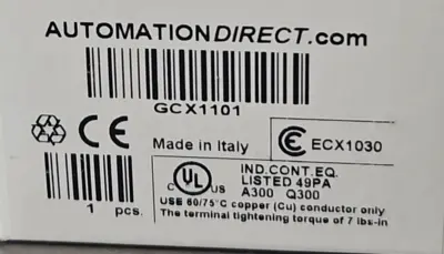 Automation Direct GCX1101 Green Pushbutton loc4D19