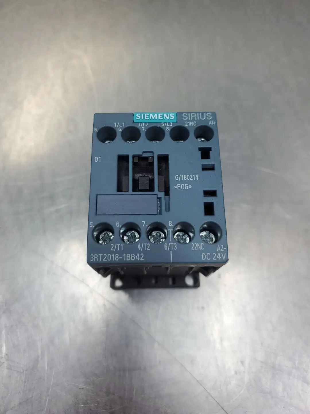 Siemens 3RT2018-1BB42 SIRIUS Contactor, 24VDC. 4C-48