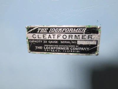 Lockformer Slips. Drives, & Pittsburgh Rollformer