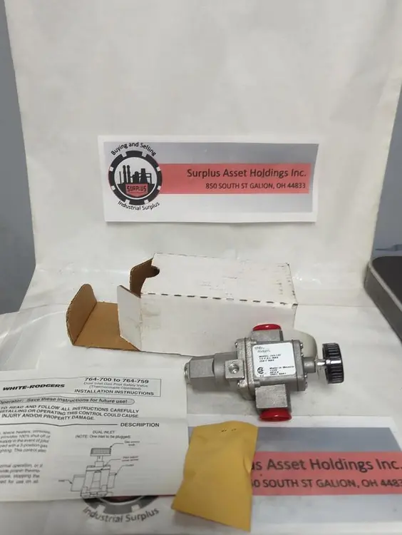 New | in-Stock WHITE RODGERS 764-742 Solenoid Valves Ohio US | Surplus Asset Holdings #1365753