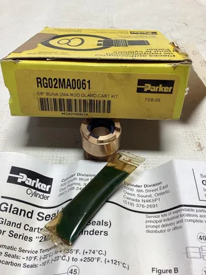 Parker RG02MA0061; 5/8″ Hydraulic Rod Gland Cylinder Kit -NIB