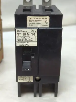USED SIEMENS BQCH2B040