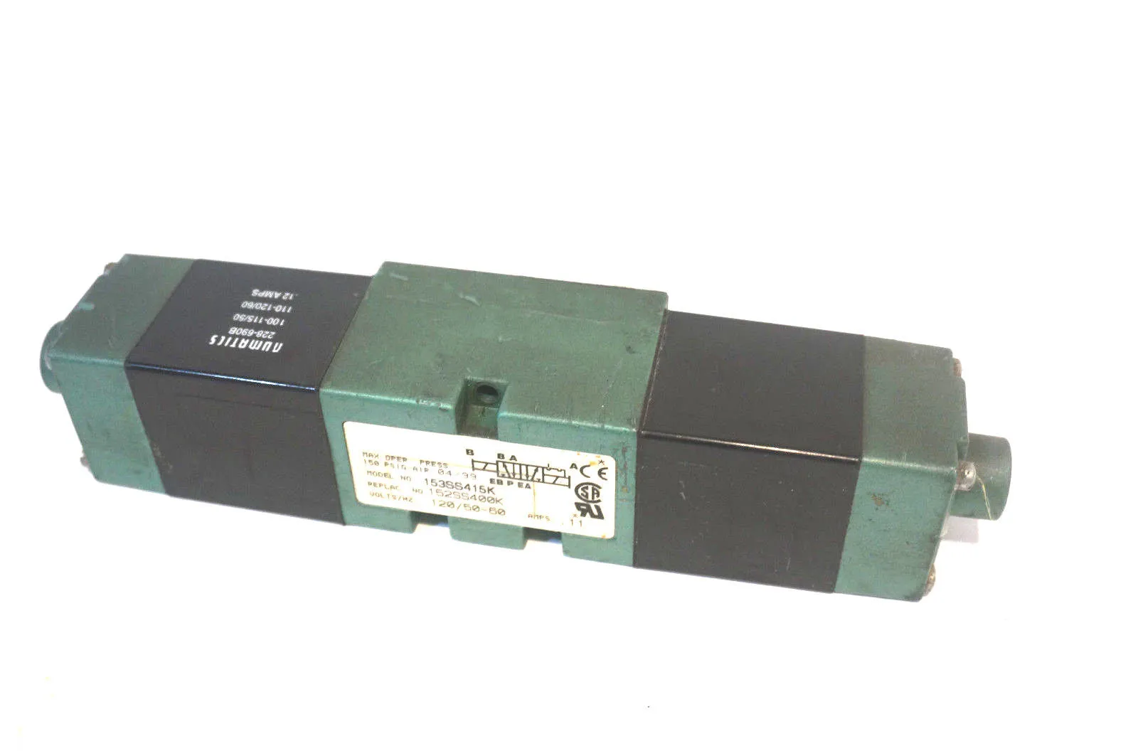 NUMATICS 153SS415K SOLENOID VALVE