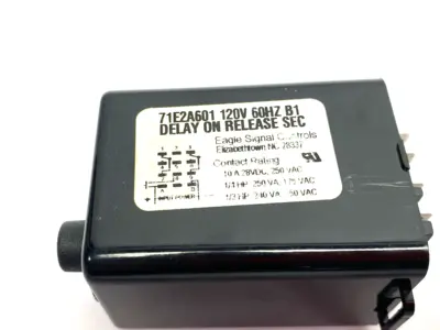 USED DANAHER, EAGLE SIGNAL TIME DELAY RELAY, MULTI-RANGE; 120VAC