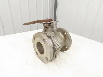 FNW 67GF Stainless Steel Ball Valve 3" Flanged ANSI 150# CF8M