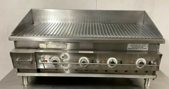152-0105 Keating 42FLDE Miraclean Electric Griddle