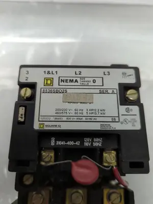 Used SQUARE D 8536SB02S Starters | Surplus Asset Holdings #1204479