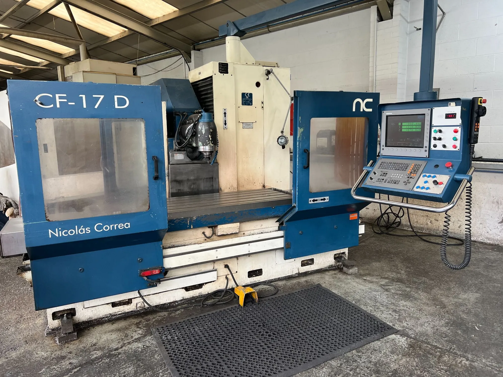 Used CORREA CF-17D Bed Type Mills GB | Bowland Trading Ltd #1315529