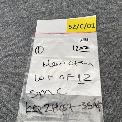 New | in-Stock SMC KQ2H07-35AS Parts (Hydraulics and Pneumatics) California US | Davliegogo LLC #1706516