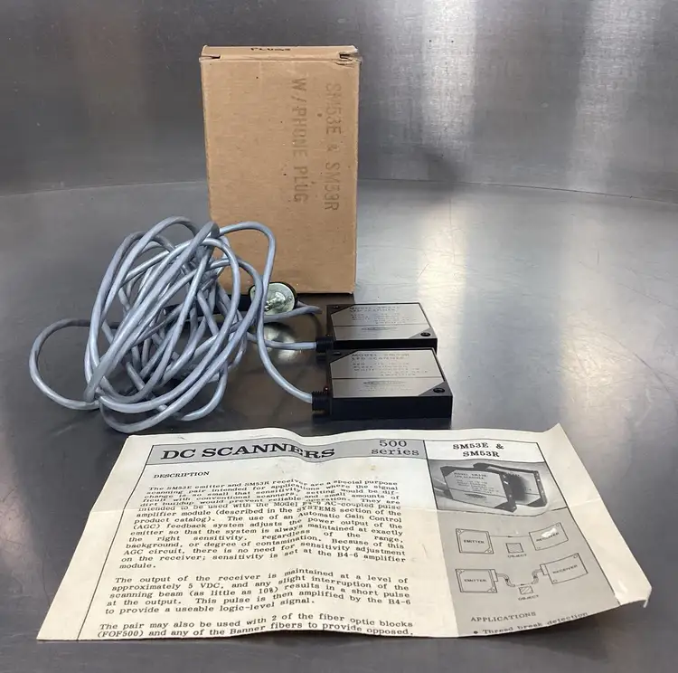Used Banner Engineering SM53R / SM53E PLC Processors | Palmetto Automation #1153424
