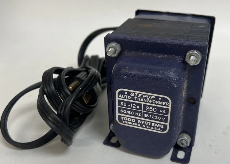 Used Todd Systems SU-12A Transformers California US | ANACAPA EQUIPMENT BROKERS, INC #365496