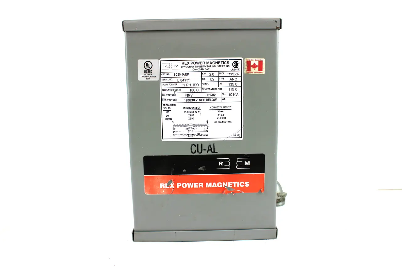 USED REX POWER MAGNETICS SC2H-K/EP