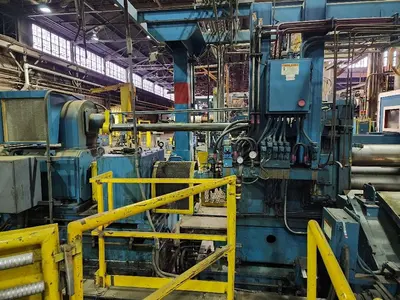 52” x .100” x 35,000 Lb. Stamco Double-Loop Slitting Line