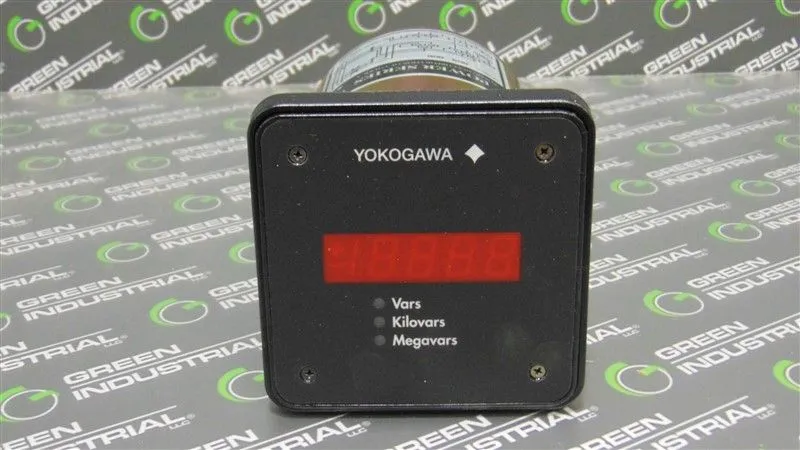 Yokogawa 249163-15-5-AAA-0 2493 Series Digital Switchboard Meter Used