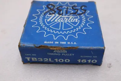 LOT OF 2 -- NEW Martin TB32L100 1610 Timing Belt Pulley STK L249CC