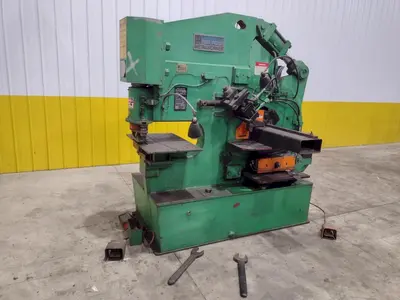 105 TON HILL ACME MODEL #6A HYDRAULIC IRONWORKER W/ CLAMPING: STOCK #22832