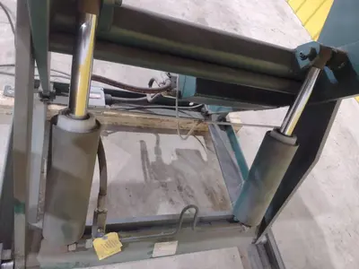 3500 LB X 60" X 48" SOUTHWORTH MODEL #LS4-36 HYDRAULIC SCISSOR LIFT TABLE, 110V SINGLE PHASE: STOCK #20929