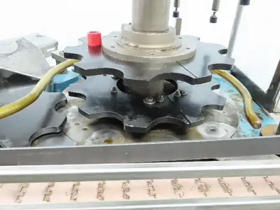 Consolidated Packaging Machinery CaPeM D-10-A Automated Bottle Capping Machine
