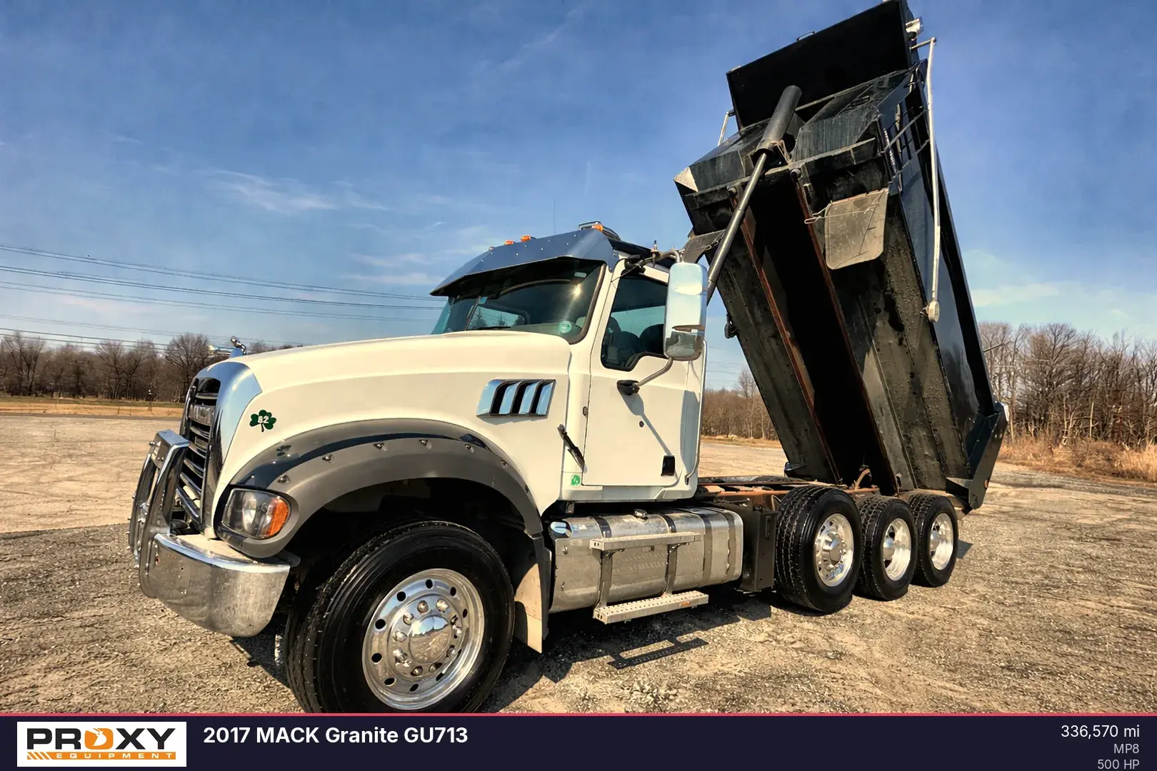 Used 2017 MACK GRANITE GU713 Dump trucks New Jersey US | Proxy Equipment #1388569