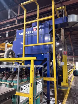Used 2014 Messer MPC2000 13.5' x 60' Dual Head Plasma Table Plasma Cutters Ontario CA | Machine Tool Bids #1453900
