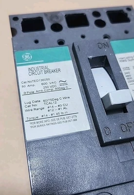NEW GE TED136050WL