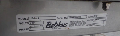 Used BELSHAW H&I-2 Donut Equipment California US | BakeryEquipment.com #1554574
