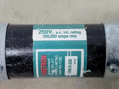 USED BUSSMANN FRN-R-200