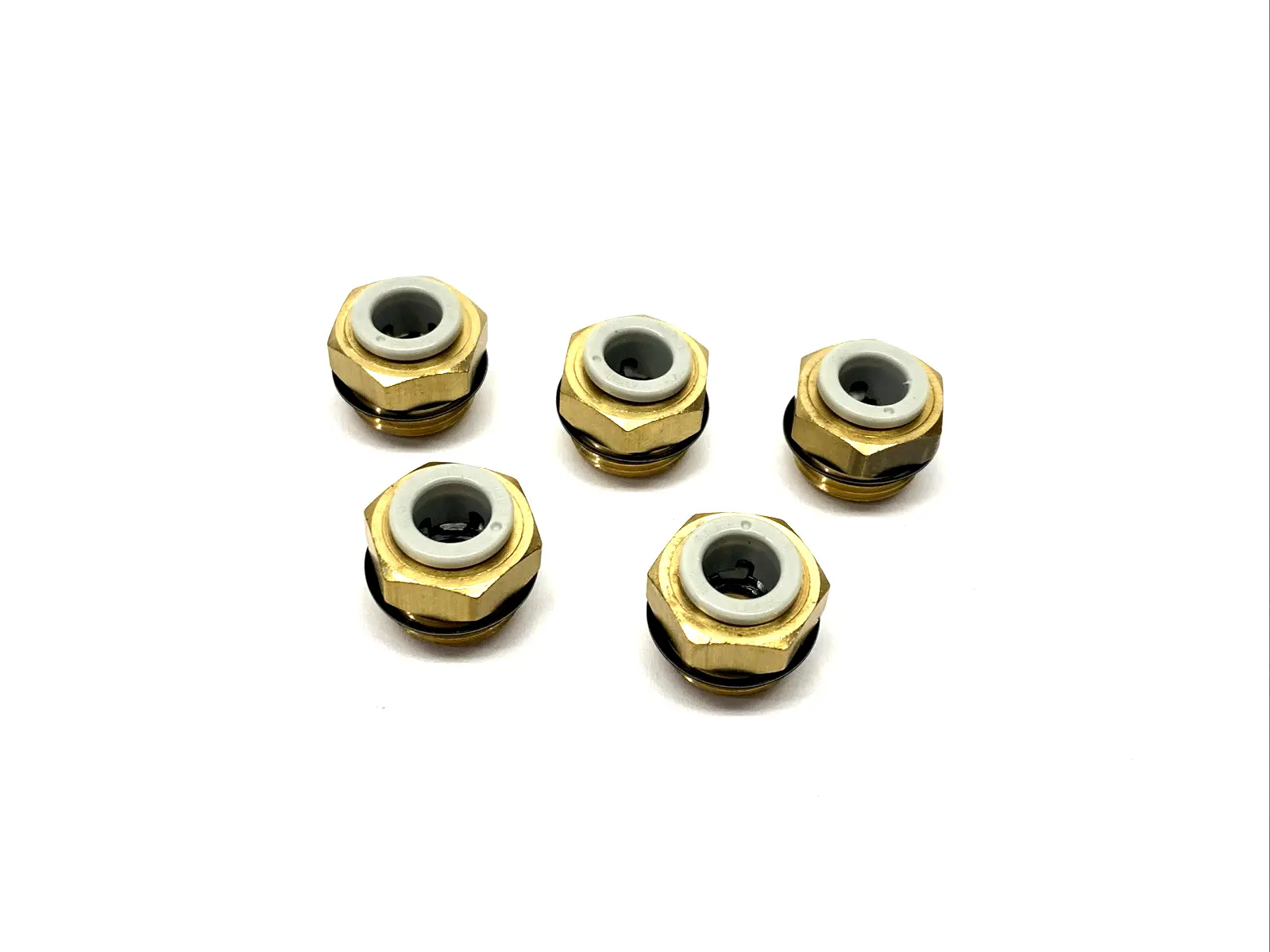 KQ2H08-U03A | SMC  Pneumatic One-Touch Fitting For 8mm Tube O.D. x G 3/8" LOT OF 5 - New Other
